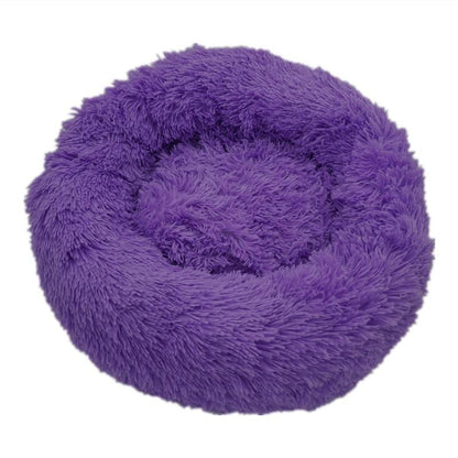 Calming Donut Bed for Dogs & Cats